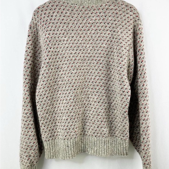 Eddie Bauer Grandpa Sweater Size Large Eclectic Grandpa Cabincore Fishermancore - Picture 4 of 4